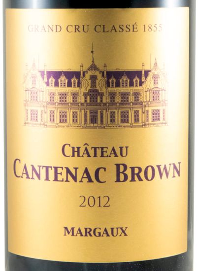 2012 Château Cantenac Brown Margaux tinto