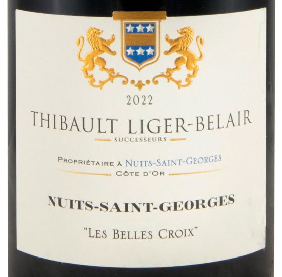 2022 Domaine Thibault Liger-Belair Les Belles Croix Nuits-Saint-Georges red