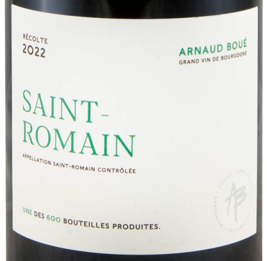 2022 Arnaud Boué Saint-Roman branco