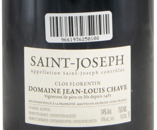 2023 Domaine Jean-Louis Chave Clos Florentin Saint-Joseph red