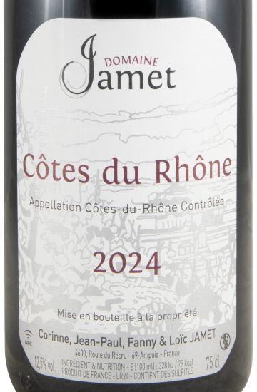 2024 Domaine Jamet Côtes-du-Rhône tinto