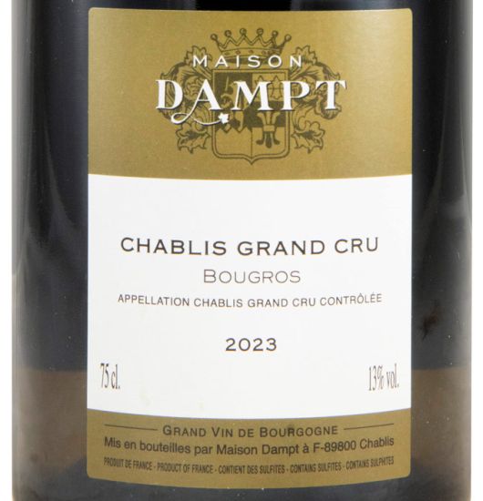 2023 Domaine Daniel Dampt Bougros Grand Cru Chablis white