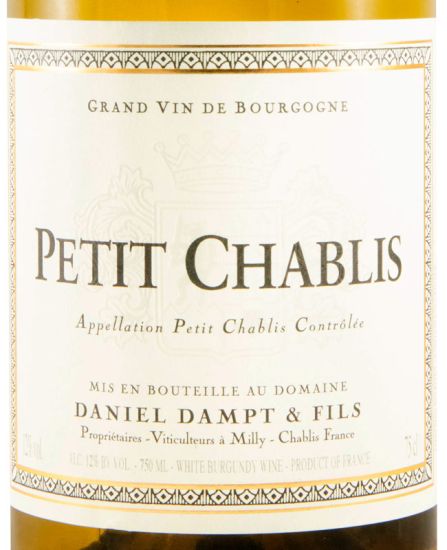 2025 Domaine Daniel Dampt Petit Chablis white