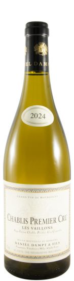 2024 Domaine Daniel Dampt Les Vaillons Premier Cru Chablis branco