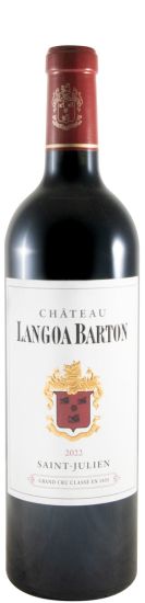 2022 Château Langoa Barton Saint-Julien red
