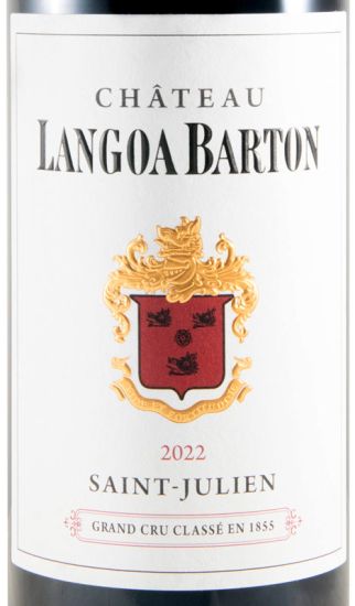 2022 Château Langoa Barton Saint-Julien red