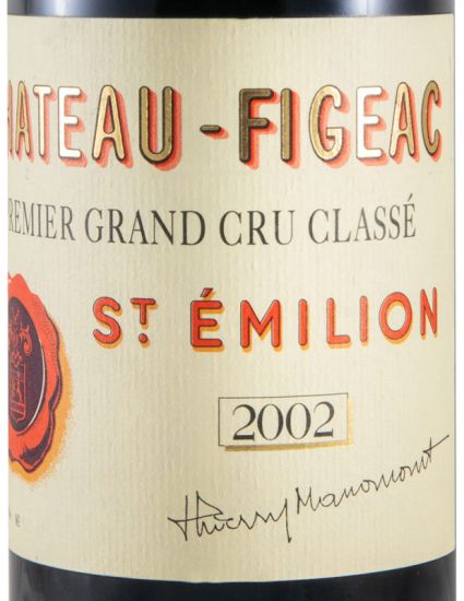 2002 Château-Figeac Saint-Émilion red