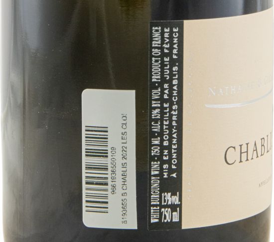 2022 Domaine William Fèvre Les Clos Chablis Grand Cru branco