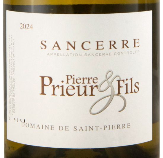 2024 Pierre Prieur & Fils Sancerre organic white