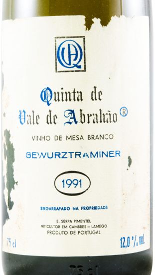1991 Quinta Vale de Abraão Gewurstraminer white