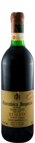 1980 Caves Império Garrafeira Imperial Reserva red