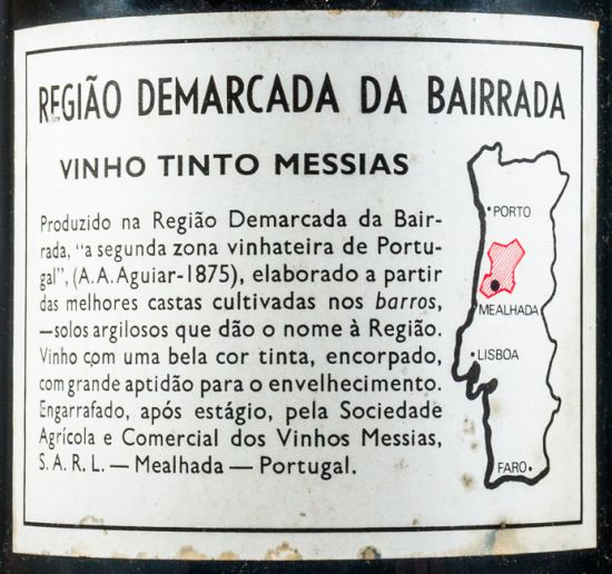 1978 Messias Colheita Bairrada tinto