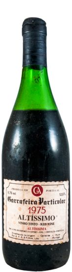 1975 Altíssimo Garrafeira Particular tinto