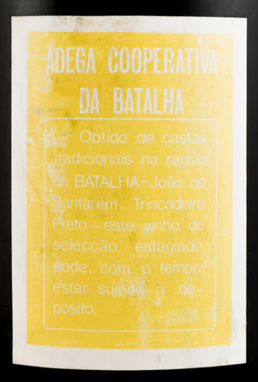 1980 Adega Cooperativa da Batalha Reserva tinto