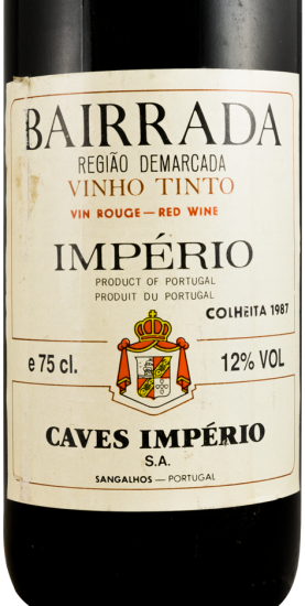 1987 Caves Império tinto