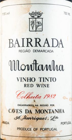 1982 Caves da Montanha Colheita Bairrada tinto