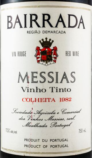 1982 Messias Colheita tinto