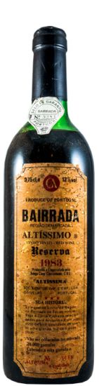 1983 Altíssimo Reserva red
