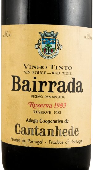 1983 Cantanhede Reserva red
