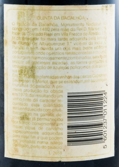 1990 Quinta da Bacalhôa red