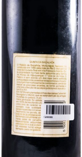 1989 Quinta da Bacalhôa tinto