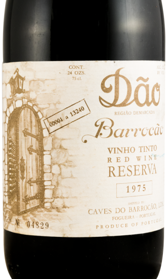 1975 Barrocão Reserva tinto