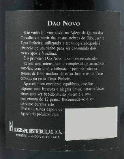 1994 Dão Novo Red