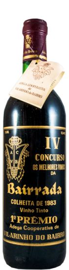 1983 Vilarinho do Bairro 1º prémio tinto
