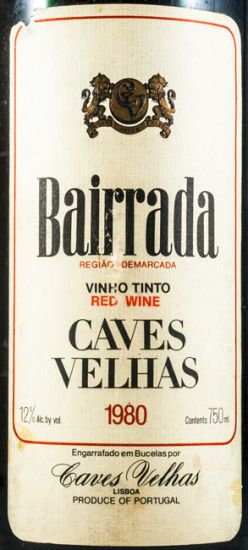 1980 Caves Velhas Colheita Bairrada tinto