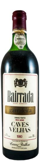 1980 Caves Velhas Garrafeira Bairrada tinto