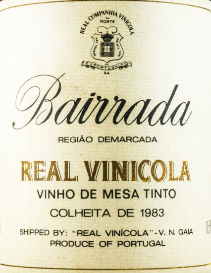 1983 Real Vinícola Bairrada tinto