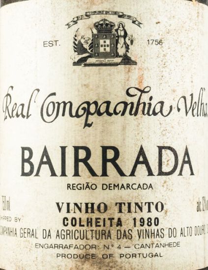 1980 Real Companhia Velha Colheita Bairrada tinto