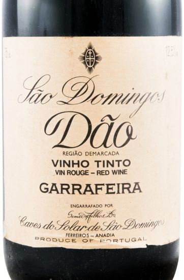 1985 São Domingos Garrafeira red