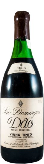 1980 São Domingos Dão Garrafeira Especial red