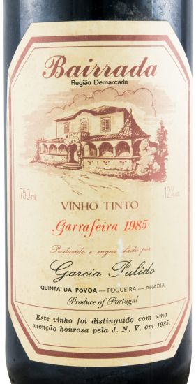 1985 Garcia Pulido Garrafeira tinto