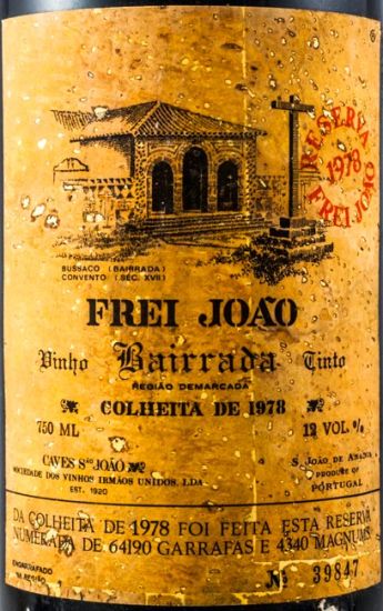 1978 Frei João Reserva tinto