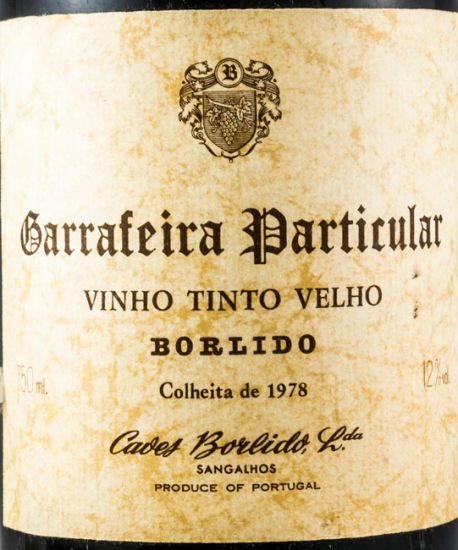 1978 Borlido Garrafeira Particular tinto