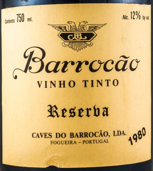 1980 Barrocão Reserva tinto