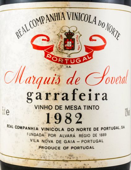 1982 Marquês de Soveral Garrafeira tinto