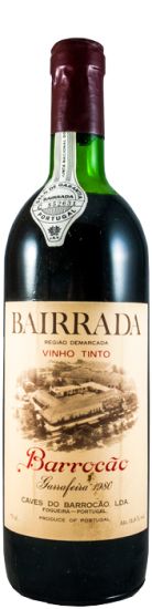 1980 Barrocão Garrafeira Bairrada tinto