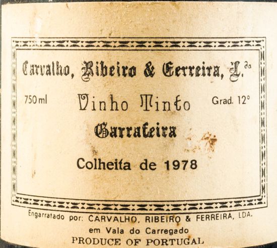 1978 CRF Garrafeira tinto