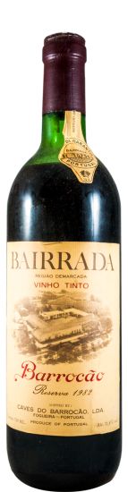 1982 Barrocão Reserva Bairrada tinto