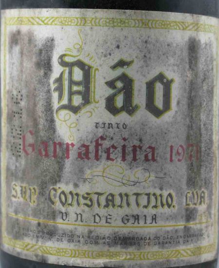 1971 Dão Constantino Garrafeira tinto