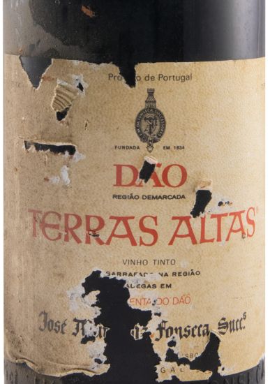1975 José Maria da Fonseca Dão Terras Altas tinto