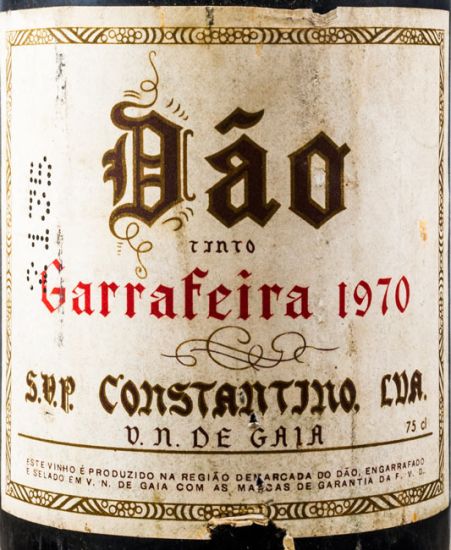 1970 Constantino Garrafeira Dão tinto