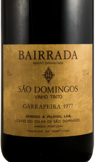 1977 São Domingos Garrafeira tinto