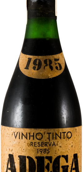 1985 Borba Reserva tinto (rótulo de cortiça)