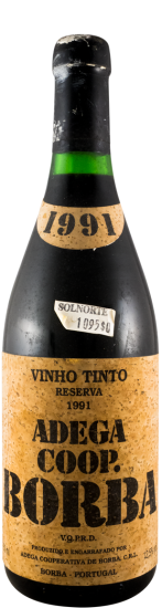 1991 Borba Reserva red (cork label)