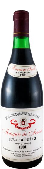 1981 Marquês de Soveral Garrafeira tinto