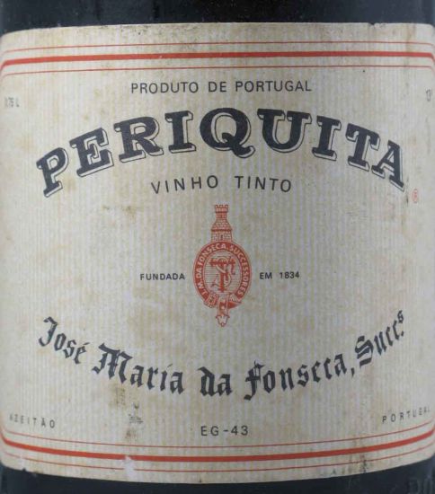 1969 José Maria da Fonseca Periquita tinto
